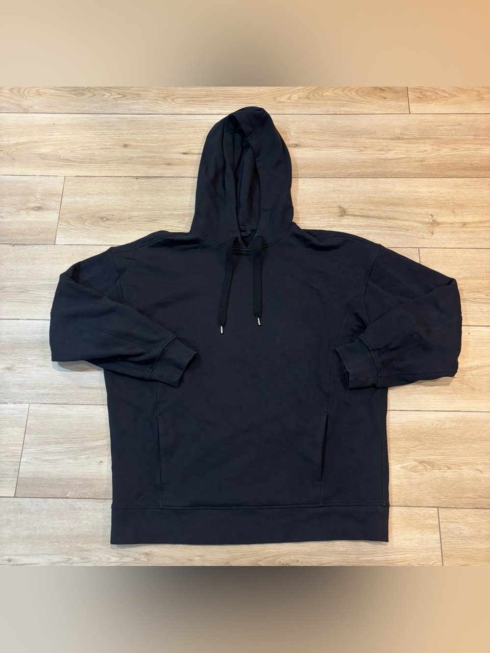 Lululemon Perfectly Oversized Hoodie Womens 6 Black Sweatshirt Pullover Casual